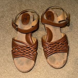 Well loved brown wedges